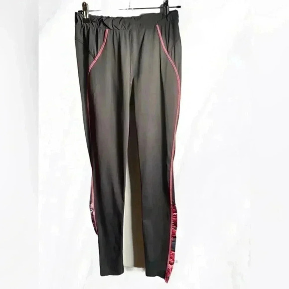 Sweaty Betty black floral print casual stretch yoga athletic leggings tights S - Picture 2 of 4